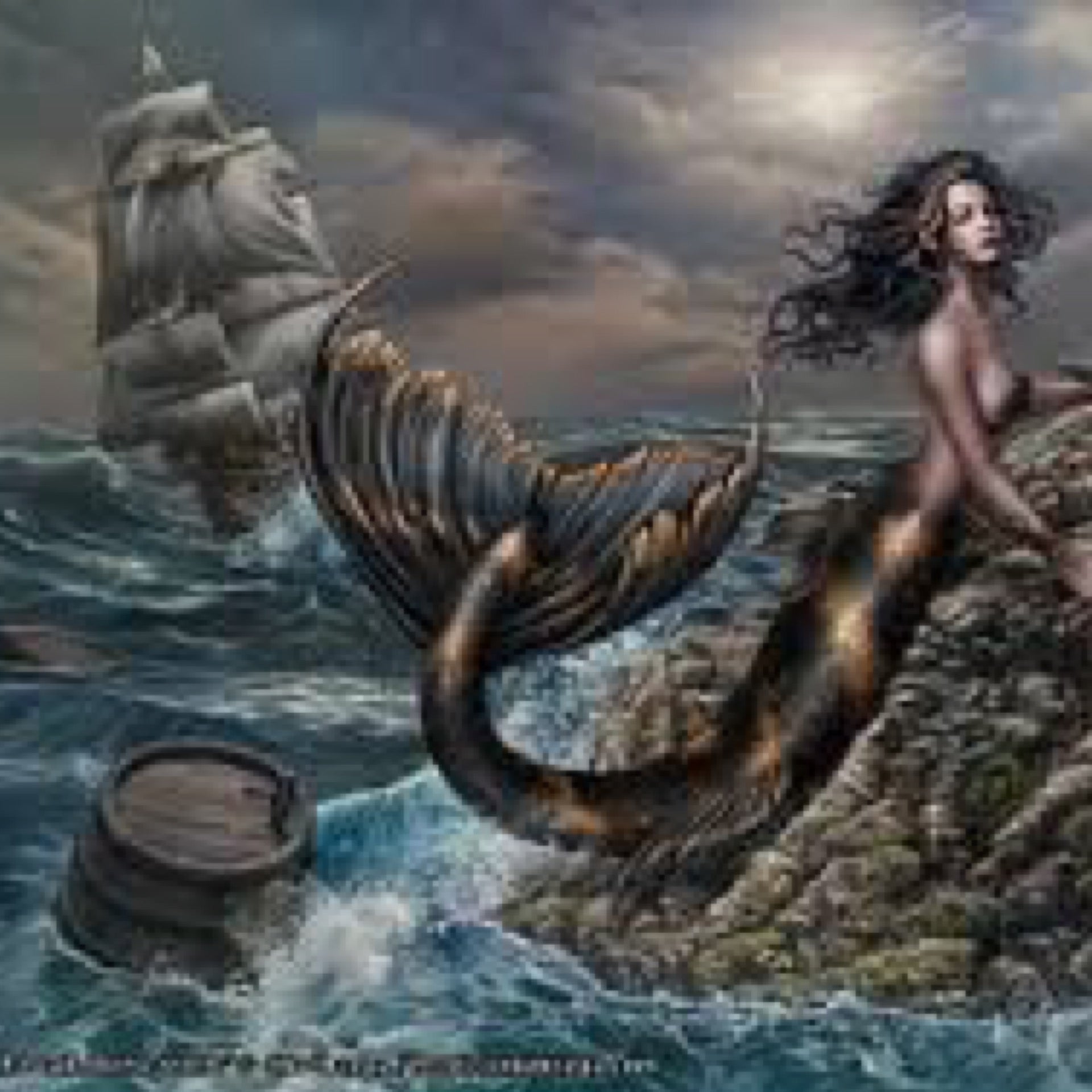 Salty Siren, Salted Caramel & White Mocha Latte | The Kraken